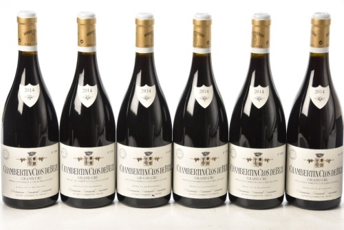 Chambertin Clos de Beze Grand Cru 2014 Domaine Armand Rousseau 6 bts OCC In Bond